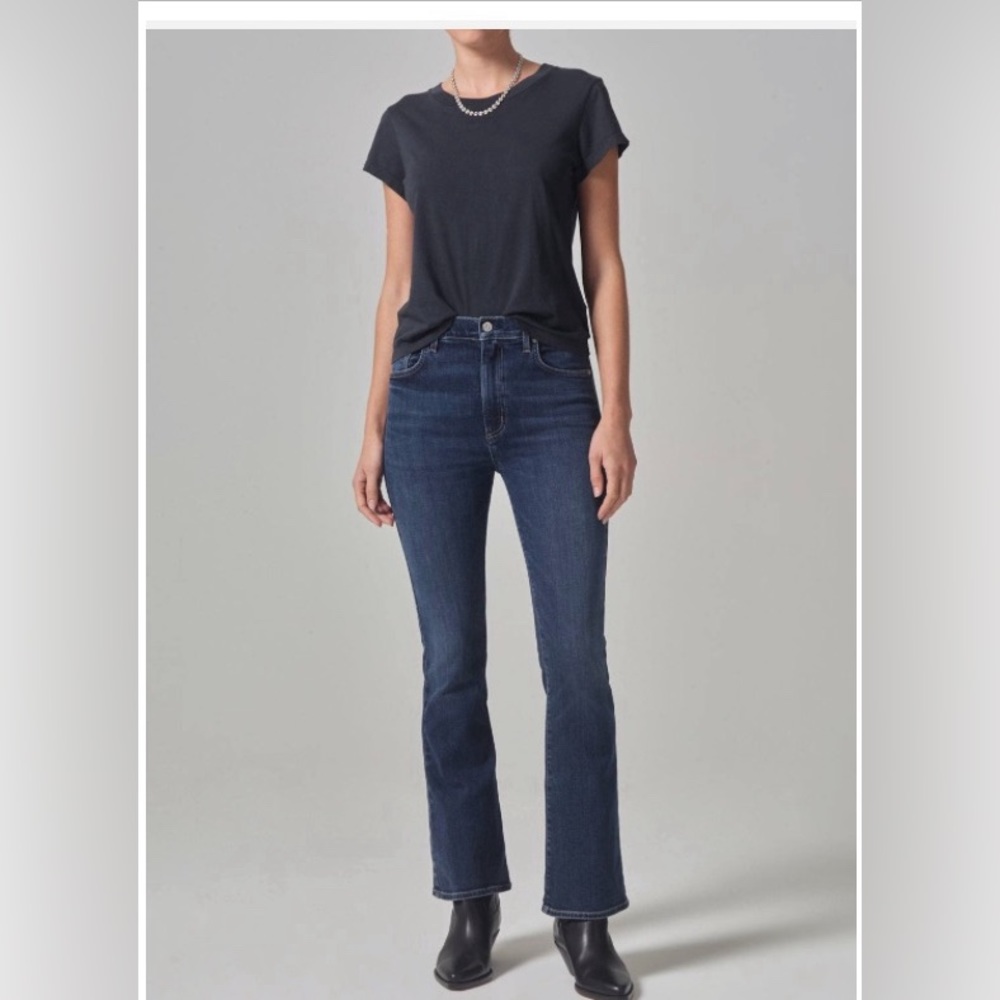 CITIZENS OF HUMANITY Jeans Women size 25 blue denim cotton tencil elastane